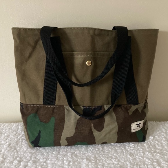 Sword & Plough Handbags - Sword & Plough Camo large bag/tote, unisex